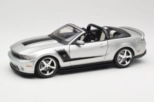 Ford Mustang S197 Roush 427R カブリオレ シルバー Maisto 1:18 31669 メタル