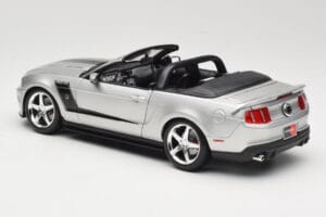 Ford Mustang S197 Roush 427R カブリオレ シルバー Maisto 1:18 31669 メタル - 画像 7/8