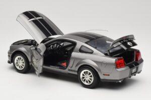 Ford Mustang S197 Shelby GT500 40th Anniversary グレー Shelby Collectibles 1:18 DC075005 メタル - 画像 5/8