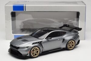 Ford Mustang S650 GTD Metallic Grey IXO 1:18 MCG18576 メタル - 画像 6/6