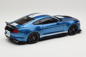 Ford Mustang Shelby GT500 S550 Atlas Blue Metallic IXO 1:18 18RDC244-FO メタル - 画像 3/8