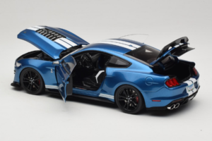 Ford Mustang Shelby GT500 S550 Atlas Blue Metallic IXO 1:18 18RDC244-FO メタル - 画像 5/8