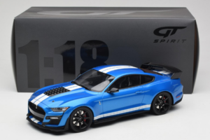 Ford Mustang Shelby GT500 S550 ブルー GT Spirit 1:18 GT268 レジン - 画像 6/6