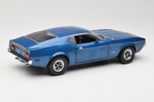 Ford Mustang SportsRoof ブルー Sun Star 1:18 3612 メタル - 画像 3/8