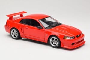 Ford Mustang SVT Cobra R SN95 レッド Maisto 1:18 531872 メタル - 画像 6/8