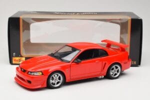 Ford Mustang SVT Cobra R SN95 レッド Maisto 1:18 531872 メタル - 画像 8/8
