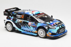 Ford Puma Rally1 #13 G. Munster / L. Louka Rally Central Europe 2023 IXO 1:18 18RMC188 メタル - 画像 4/6