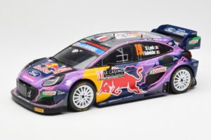 Ford Puma Rally1 #19 S. Loeb / I. Galmiche Rally Monte Carlo Winner 2022 IXO 1:18 18RMC110 メタル