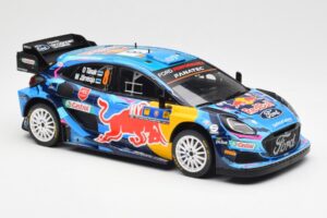 Ford Puma Rally1 #8 O. Tanak / M. Jarveoja 3rd Rally Central Europe 2023 IXO 1:18 18RMC187 メタル - 画像 4/6