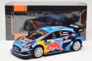 Ford Puma Rally1 #8 O. Tanak / M. Jarveoja 3rd Rally Central Europe 2023 IXO 1:18 18RMC187 メタル - 画像 6/6