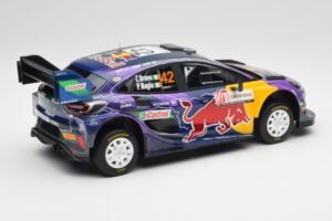 Ford Puma Rally1 #42 C. Breen / P. Nagle M-Sport Ford Rally Italia Sardegna 2022 TopSpeed 1:18 TS0491 メタル - 画像 2/6