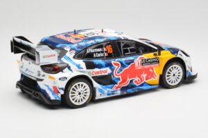 Ford Puma Rally1 WRC #16 A. Fourmaux / A. Coria Rally Monte Carlo 2024 IXO 1:18 18RMC198 メタル - 画像 2/6
