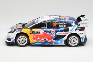 Ford Puma Rally1 WRC #16 A. Fourmaux / A. Coria Rally Monte Carlo 2024 IXO 1:18 18RMC198 メタル - 画像 3/6