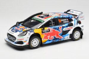 Ford Puma Rally1 WRC M-Sport #16 A. Fourmaux / A. Coria Safari Rally Kenya 2024 IXO 1:18 18RMC207 メタル