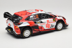 Ford Puma Rally1 WRC #22 M-Sport Ford World Rally Team M. Sesks / R. Francis Rally Poland 2024 IXO 1:18 18RMC215 メタル - 画像 2/6