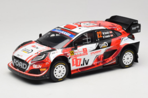Ford Puma Rally1 WRC #22 M-Sport Ford World Rally Team M. Sesks / R. Francis Rally Poland 2024 IXO 1:18 18RMC215 メタル