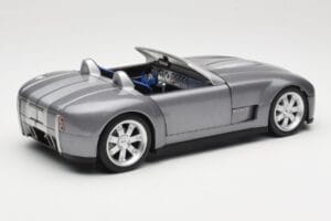 Shelby Cobra カブリオレ Grey Metallic Hot Wheels 1:18 G7220 メタル - 画像 3/8