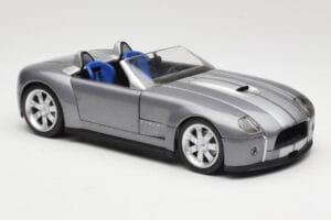 Shelby Cobra カブリオレ Grey Metallic Hot Wheels 1:18 G7220 メタル - 画像 6/8