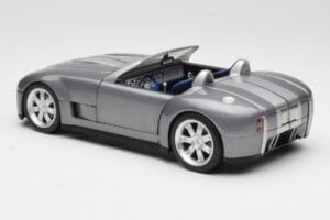 Shelby Cobra カブリオレ Grey Metallic Hot Wheels 1:18 G7220 メタル - 画像 7/8