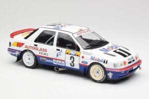 Ford Sierra RS Cosworth 4x4 #3 M. Biasion / T. Siviero Rally Monte Carlo 1992 MCG 1:18 MCG18355R メタル - 画像 4/6
