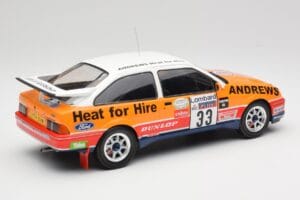 Ford Sierra RS Cosworth #33 R. Brookes RAC Rally 1989 IXO 1:18 18RMC115 メタル - 画像 2/6