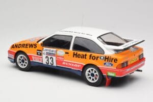 Ford Sierra RS Cosworth #33 R. Brookes RAC Rally 1989 IXO 1:18 18RMC115 メタル - 画像 5/6