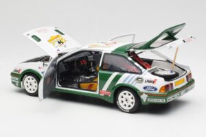 Ford Sierra RS Cosworth #8 D. Auriol / B. Occelli Rally Tour de Corse 1988 AUTOart 1:18 88812 メタル - 画像 5/8