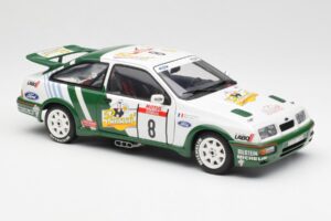 Ford Sierra RS Cosworth #8 D. Auriol / B. Occelli Rally Tour de Corse 1988 AUTOart 1:18 88812 メタル - 画像 6/8