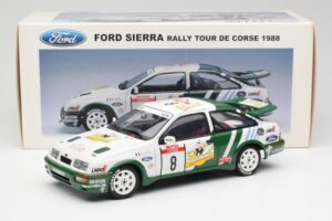 Ford Sierra RS Cosworth #8 D. Auriol / B. Occelli Rally Tour de Corse 1988 AUTOart 1:18 88812 メタル - 画像 8/8