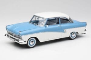 Ford Taunus 17M P2 ライトブルー & ホワイト BoS Models 1:18 BOS019 メタル