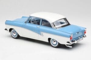 Ford Taunus 17M P2 ライトブルー & ホワイト BoS Models 1:18 BOS019 メタル - 画像 5/6
