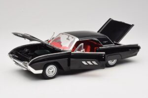 Ford Thunderbird ブラック Anson 1:18 30344 メタル - 画像 2/8