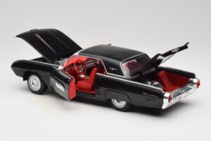 Ford Thunderbird ブラック Anson 1:18 30344 メタル - 画像 5/8