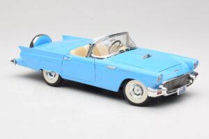 Ford Thunderbird カブリオレ ブルー Road Signature 1:18 92358 メタル - 画像 6/8