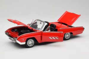 Ford Thunderbird カブリオレ レッド Anson 1:18 30334 メタル - 画像 2/8