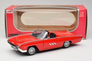 Ford Thunderbird カブリオレ レッド Anson 1:18 30334 メタル - 画像 8/8