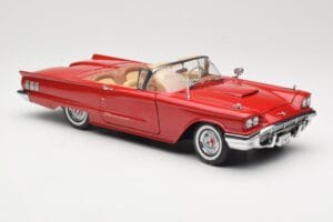 Ford Thunderbird カブリオレ レッド Sun Star 1:18 4311 メタル - 画像 6/8