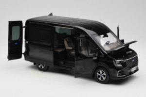 Ford Transit ブラック JMC 1:18 SHRV363CM02JP メタル - 画像 5/8