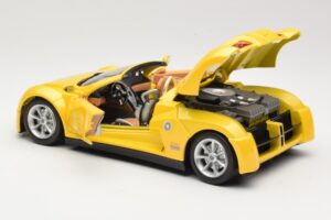 Giugiaro Prima Speedster イエロー Bburago 1:18 33334013 メタル - 画像 5/8