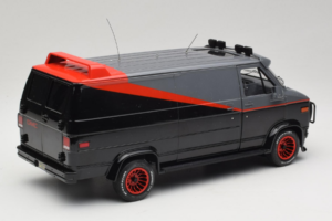 GMC Vandura A-Team Van Hot Wheels 1:18 V7439 メタル - 画像 3/8