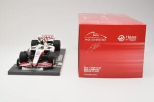 Haas VF-22 #47 M. Schumacher Bahrain GP 2022 Minichamps 1:18 117220147 メタル - 画像 6/6