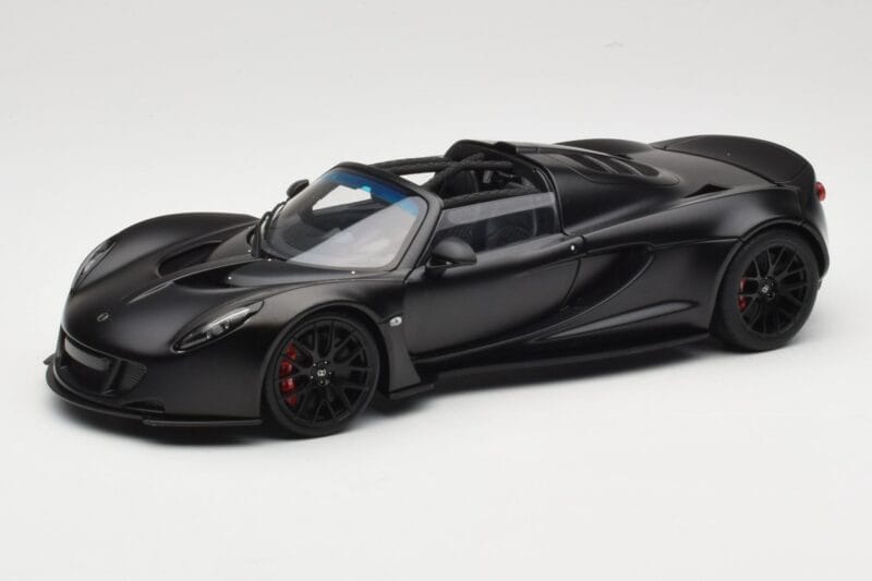 Hennessey Venom GT Carbon Black AUTOart 1:18 75401 メタル