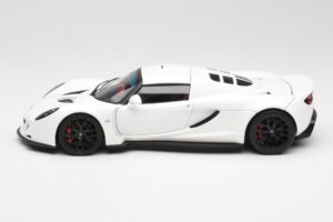 Hennessey Venom GT ホワイト AUTOart 1:18 75404 メタル - 画像 4/8