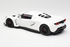 Hennessey Venom GT ホワイト AUTOart 1:18 75404 メタル - 画像 7/8
