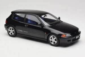 Honda Civic SiR II EG6 VTEC ブラック LCD 1:18 LCD18018-BL メタル - 画像 6/9