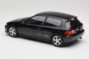 Honda Civic SiR II EG6 VTEC ブラック LCD 1:18 LCD18018-BL メタル - 画像 7/9