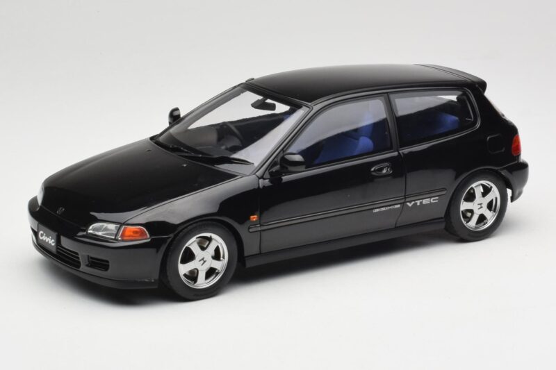 Honda Civic SiR II EG6 VTEC ブラック LCD 1:18 LCD18018-BL メタル