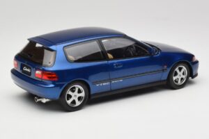 Honda Civic SiR II EG6 VTEC ブルー LCD 1:18 LCD18018-BU メタル - 画像 3/9