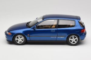 Honda Civic SiR II EG6 VTEC ブルー LCD 1:18 LCD18018-BU メタル - 画像 4/9
