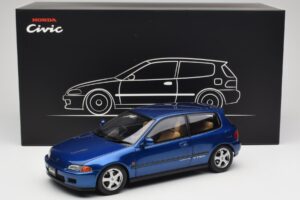 Honda Civic SiR II EG6 VTEC ブルー LCD 1:18 LCD18018-BU メタル - 画像 9/9